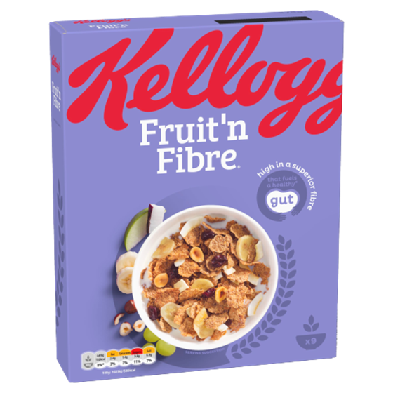 KELLOGGS FRUIT&FIBRE 12X375G