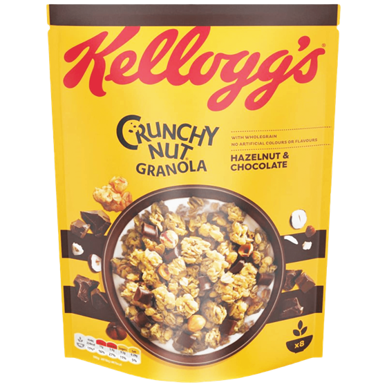 KELLOGGS CRUNCHY NUT MUSLI CHOCO 6X380G